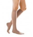 Calcetines cortos de compresion hasta la rodilla de grado 2