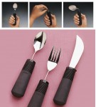 Adaptable Spoon with Flexible Handle and Soft Handle        