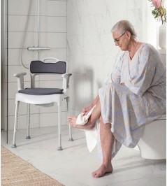 Cadeira de Banho/Sanitária - Multifunções