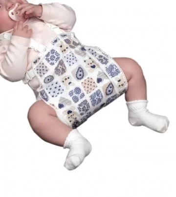 Fralda de Abdução Tipo Frejka - Displasia da Anca para Bebé